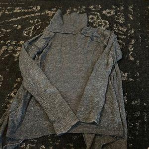 Free People Split Back Sweater Size Small